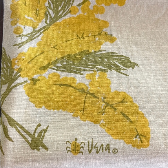 Vintage Vera Neumann Floral Tablecloth- 80”x49” - Picture 3 of 3